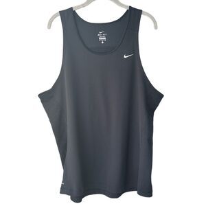 Nike Black Dri-fit Tank Top Size XL